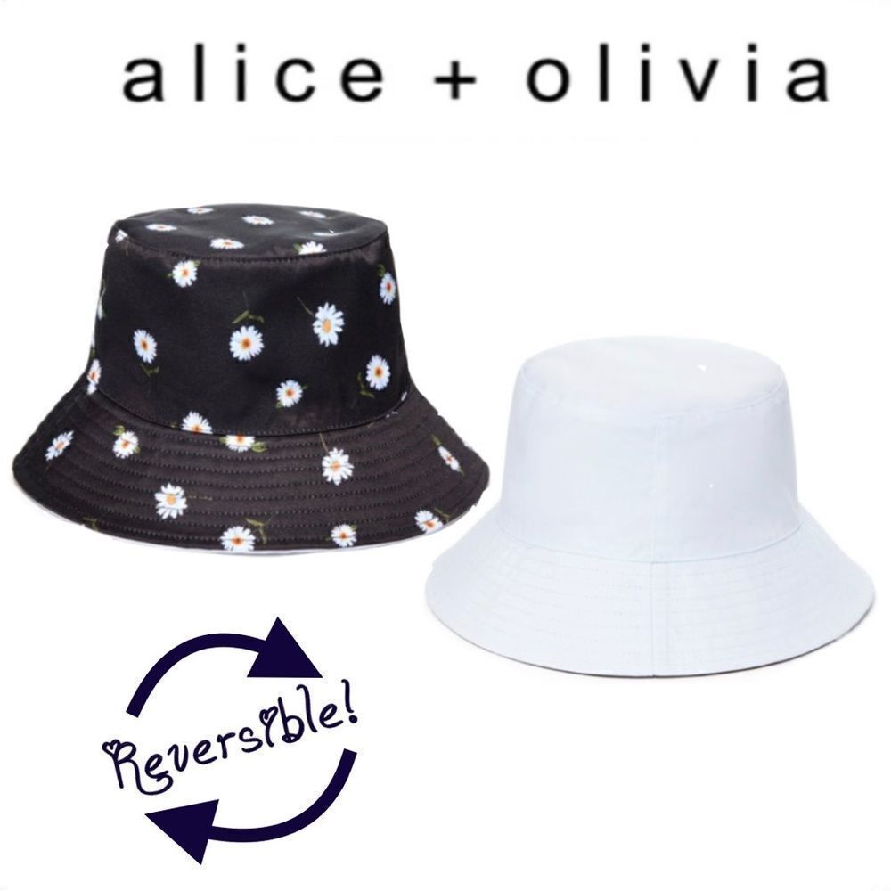 Alice + Olivia Reversible Bucket Hat